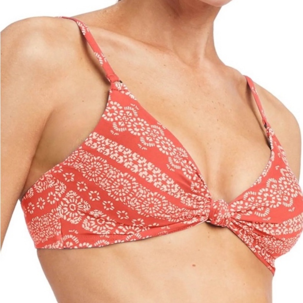 NWOT ROBIN PICCONE Isla Underwire Bikini Top in Terracotta - Picture 2 of 10